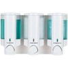 BETEC Aviva III 36350 Soap Dispenser with 3 Compartments Wall