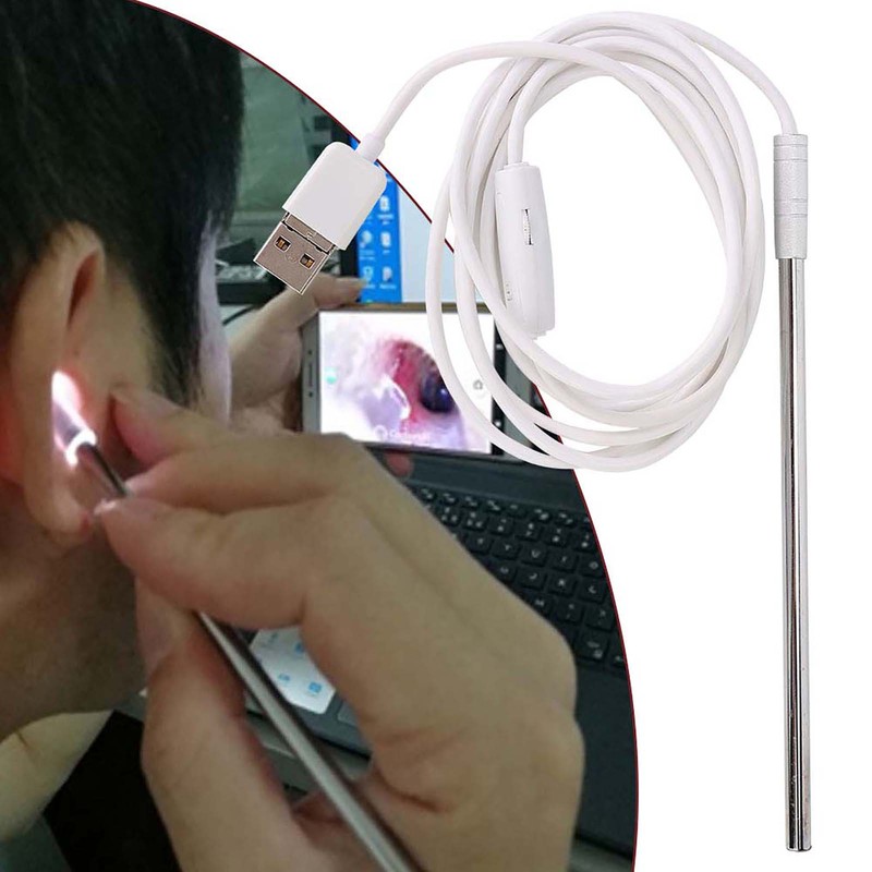 4.9mm Visual Ear Nose Cavity Endoscope Endoscope Camera Video Inspection