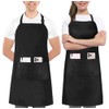 Utopia Kitchen 2 Pack Bib Apron, Adjustable with 2 Pockets,