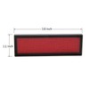 Red Programmable Scrolling SMD LED Name Badge,11x44 Pixels, Support Multi-language,for