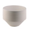 [400 PACK] 32oz Round Disposable Bowls Deep - Natural Sugarcane
