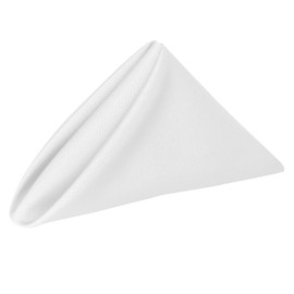 Ultimate Textile -2 Dozen- 17 x 17-Inch Polyester Cloth Napkins, White
