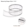 sourcing map Film Flexible Ruler 80 cm 0.1 mm Scale