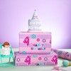 WRAPAHOLIC 4th Birthday Wrapping Paper - Mini Roll - 17