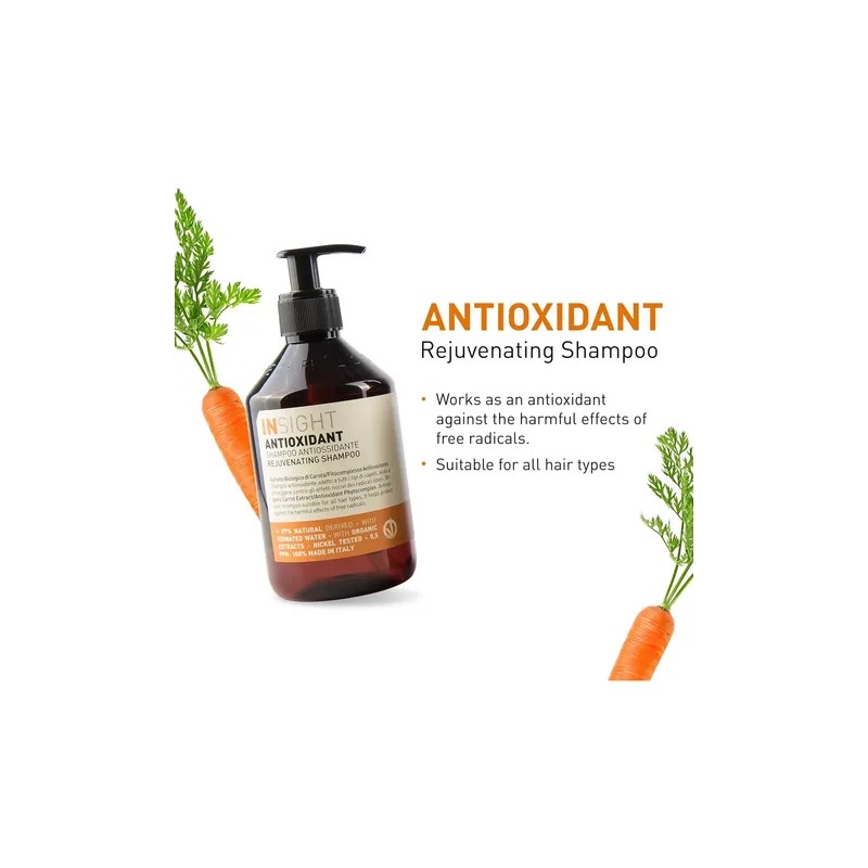 Insight Clean Beauty Champú Hidratante, Antioxidante, Rejuve