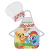 Palleon My Little Pony Kids Cooking Apron and Hat Set,