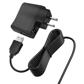 J-ZMQER 1A AC Wall Power Charger/Adapter + USB Cord Compatible with Tomtom GPS Go Live Via 1535 /T/M
