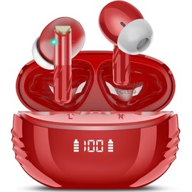 VOTAZIB Kabellose Bluetooth In-Ear-Kopfhörer mit ENC Geräuschunterdrückung, IP7 Wasserdicht, Stereo Sound