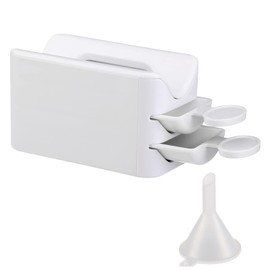 MWOOT Nail Dip Dipping Powder Recycling Tray System, French Nail Dip Container Tray, DIY Nail Art Box Sequin Dip Container