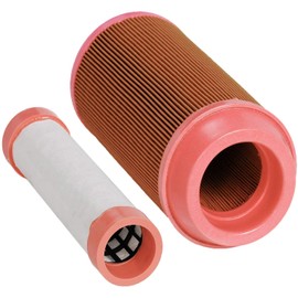 4 Pcs Inner Outer Air Filter for Kubota ZD1211 ZD1211L ZD1211R ZD1211RL D323 ZD326HL ZD326P ZD326RP ZD326S ZD331LP K3181-82240 & K3181-82250