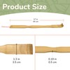 BambooMN 17 Inch Bamboo Wooden Back Scratchers for Itchy Stress