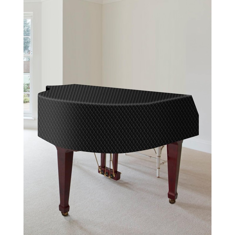 TINDTOP Thickened Grand Piano Cover, Thicken Cotton Lining Baby Piano