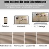 Soifox Set of 2 Pillowcases, 40 x 80 cm, Sandy
