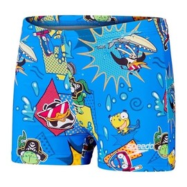 Speedo Boy's Aquashort, Picton Blue, 3
