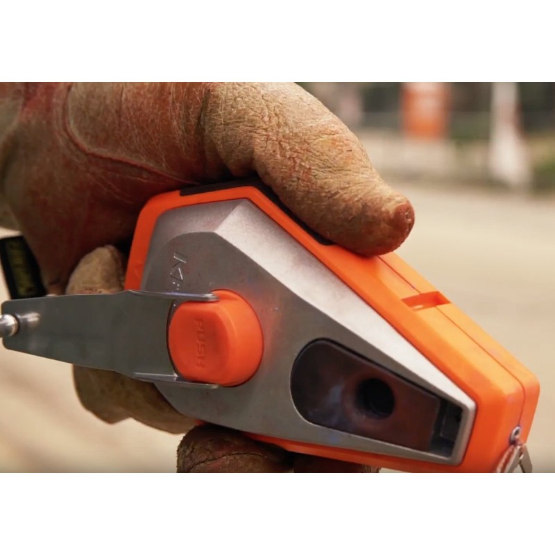 Keson K3XPRO Precision String Chalk Line Reel with 3X1 Rewind,