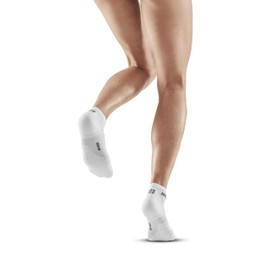 CEP Ultralight Low Cut Socks, White, Women, MD