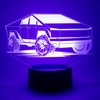 EXIGENT 3D LED Light Lamp Acrylic Illusion Night Flashing Cool