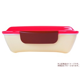 Komori Resin Hemslojd Dome Lunch Box, 16.9 fl oz (500 ml), Blue