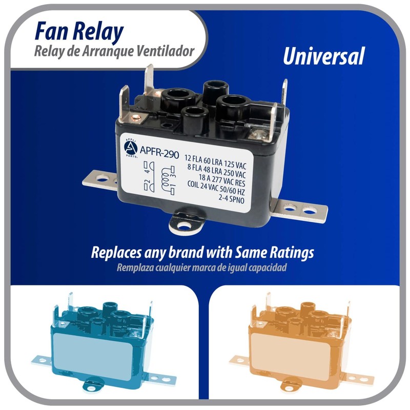 Appli Parts APFR-290 90-290, 24 VAC Coil, Heavy Duty Switching