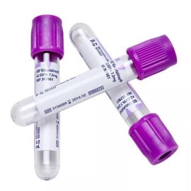 BD Tubo Vacutainer Bd Color Lila Caja Con 100 Piezas
