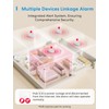 Meross MA151 Smart Smoke Alarm for Home with MSH450 Hub,
