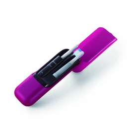 オムロン 音波電動歯ブラシ メディクリーンPORTABLE ピンク HT-B601-PK