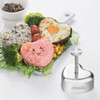 choxila Stainless Steel Onigiri Molds（Triangle+Heart-Shaped）