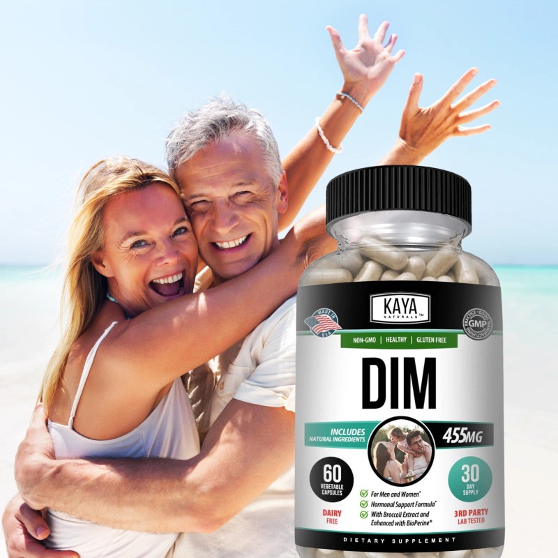 DIM Ultra Supplement 60ct, With Bioperine, Premium Hormonal Support Formula