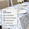 hometrixx Floral Birds Vintage Rectangle Table Cloth Cover 152x213cm