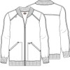 Dickies DK365 - chamarra quirúrgica para mujer, con cierre frontal,