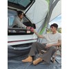 JOYTUTUS SUV Air Mattress with Built-in Pump for Car Camping,