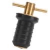 Marine Boat Brass T Handle Drain Plug Strong Structure Twist