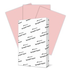 Springhill 11” x 17” Pink Copy Paper, 24lb Bond/60lb Text, 89gsm, 500 Sheets (1 Ream) – Colored Printer Paper with Smooth Finish – Versatile and Flexible Computer Paper – 024063R