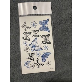 Unbranded Butterfly Waterproof Body Temporary Tattoos Stickers US