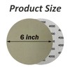 AutKerige 4000 Grit Wet Dry Sandpaper, 6 Inch 20 PCS