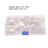 230PCS Photo Frame Hook Kit NonTrace Screw Nail for Wall