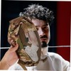 KOMBIUDA Steel Mesh Mask Full Coverage Fencing Mask for Field