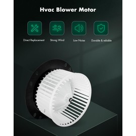 SCITOO 700220 Rear HVAC Blower Motor with Fan Cage for Ford for E-150 2008-2014,for Ford for E-250 2008-2014,for Ford for E-350 Super Duty 2008-2014,for Ford for E-450 Super Duty 2008-2014