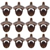 Jumiok 12 PCS Bottle Cap Opener Wall Mounted Bulk Stainless