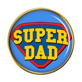Giftshop UK Super Dad Badge