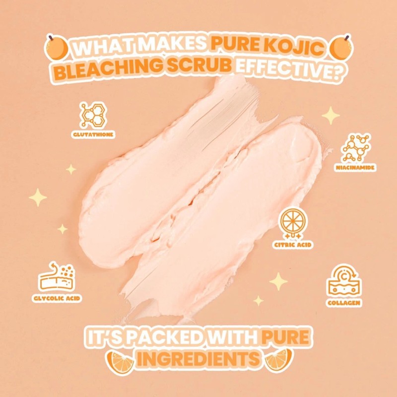 G21 Pure Kojic Bleaching Scrub - Milky Citrus 300g