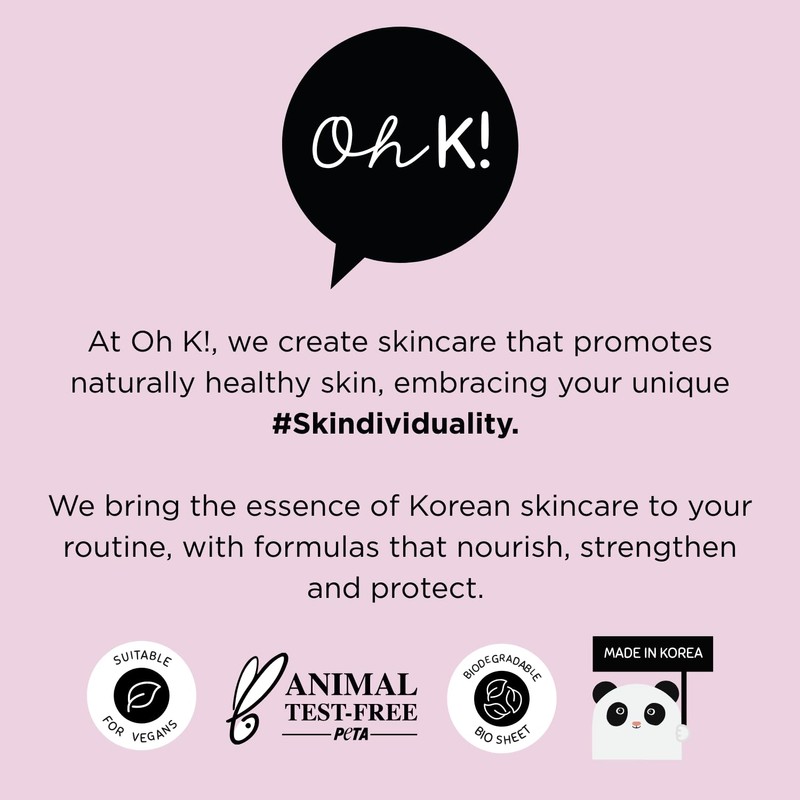 Oh K Bubble Sheet Mask, Deep Cleansing & Refreshing Oxygen