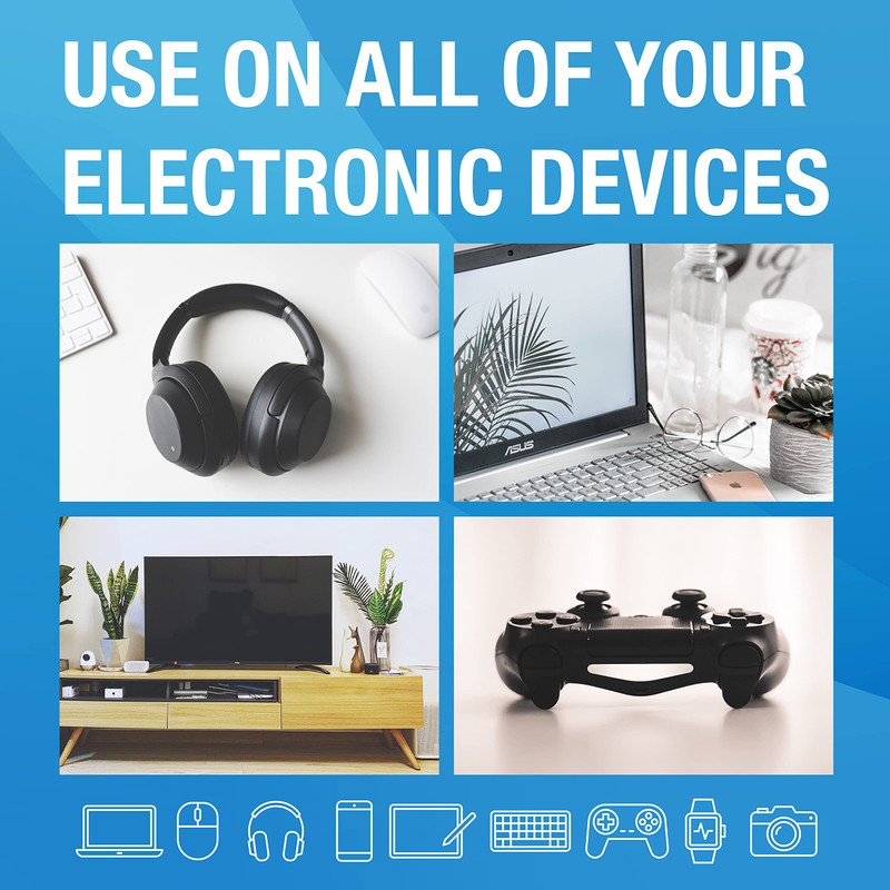 MiracleWipes for Electronics Cleaning - Screen Wipes Designed for TV,