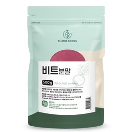 ChamGoods 레드비트 분말 가루 500g 1팩 Red Beet Powder 500g 1 Pack