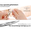 Left-Handed Nail Scissors with Sharp Curved Blade, Professional Scissors for