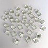 NUO RUI 100 Pcs Mirror Mosaic Tiles, Mini Square Mirrors