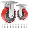 W B D WEIBIDA 5 Inch Heavy Duty Casters, 1000