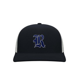 Sport Your Gear Rice Owls Prime Mid Profile Adjustable Snap Back Trucker Baseball Hat Cap (Rice Nv/Wt, One Size)