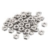 sourcing map Hex Nuts, 8#-32 Coarse Thread Hexagon Nut, Stainless