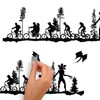 RoomMates RMK5144SCS Stranger Things Forest Scene Peel and Stick Wall